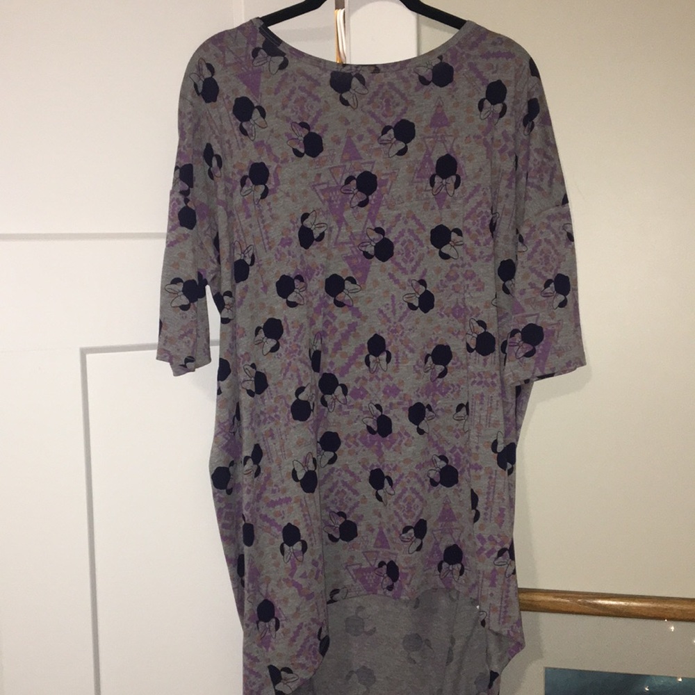 Lula Roe M Minnie Mouse top